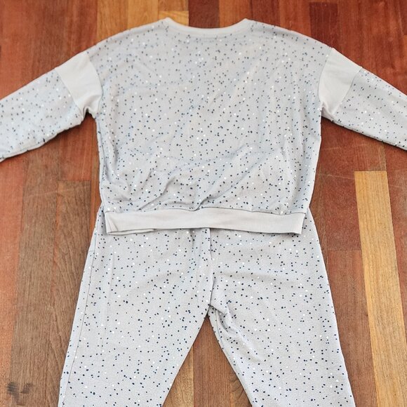 Splendid Gray Polka Dot Pajama Set Size Medium - Picture 14 of 15